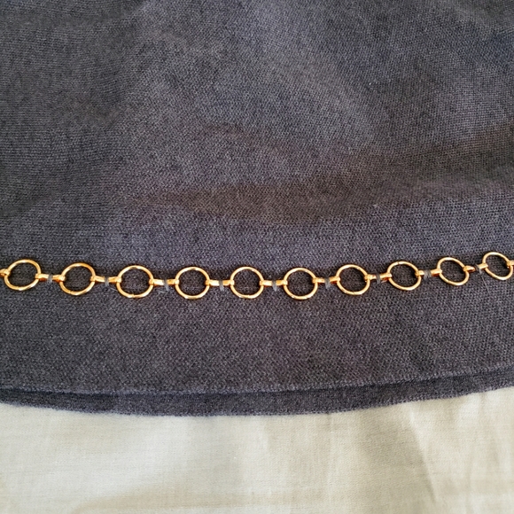 Zara Knit skirt charcoal gray - Picture 3 of 4